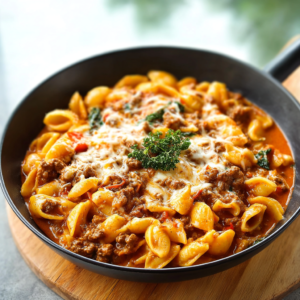 Creamy Beef Pasta
