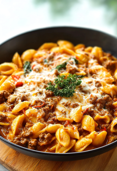Creamy Beef Pasta