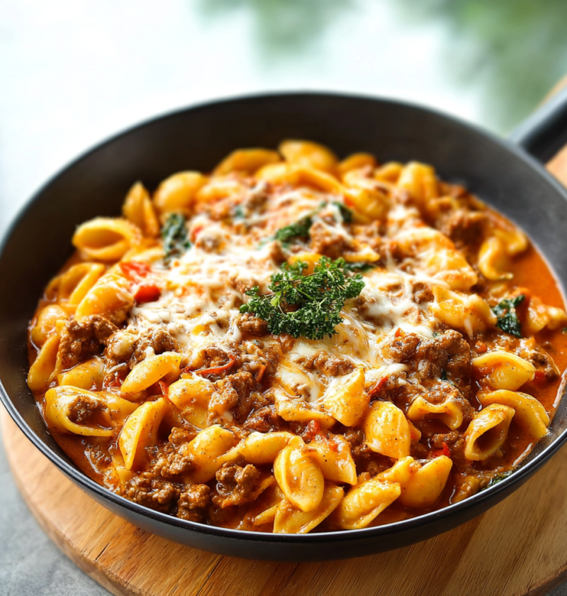 Creamy Beef Pasta