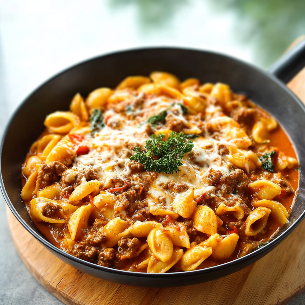 Creamy Beef Pasta