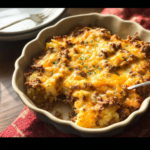 Cheesy Beef & Potato Soup — Cozy, Creamy, and Incredibly Comforting