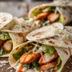 Folded Crispy Buffalo Chicken Wraps (Easy, Spicy & Perfectly Crunchy)