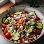 Greek Roasted Chickpea Salad