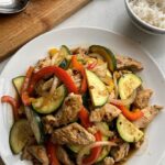 Garlic Chicken & Zucchini Skillet Meal